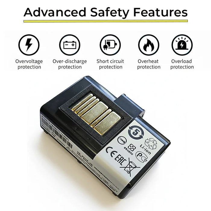 Replacement Battery Pack for Zebra QLn320 Portable Printer