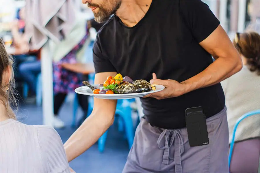 Durable Adyen Mobile POS Case with Belt Clip