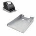 Stainless Steel Epson TM-U220D Receipt Printer Shelf - Wall Mounted