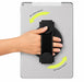 Panasonic tablet showing 360-degree rotation feature on Tablet Hand Grip for Rugged Panasonic Tablets