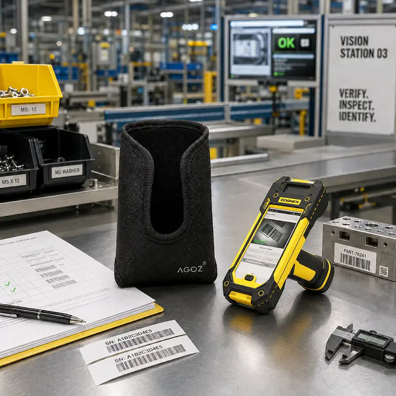 Ajustement et Fonction pour l'Étui de Scanner à Poignée Déclencheur Cognex
