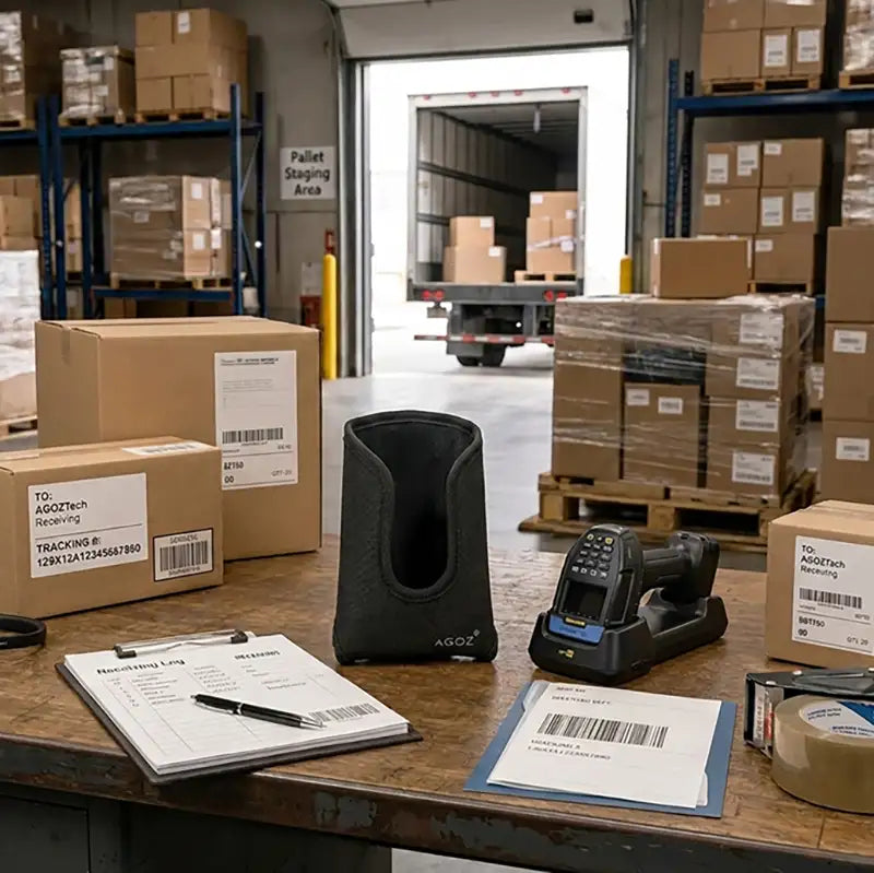 Ajustement et fonctionnalité pour l'étui de scanner à poignée déclencheur Datalogic