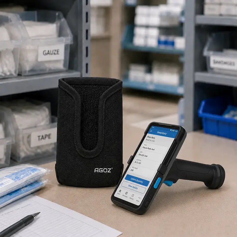 Ajustement et fonctionnalité pour l'étui de scanner à poignée gâchette Unitech
