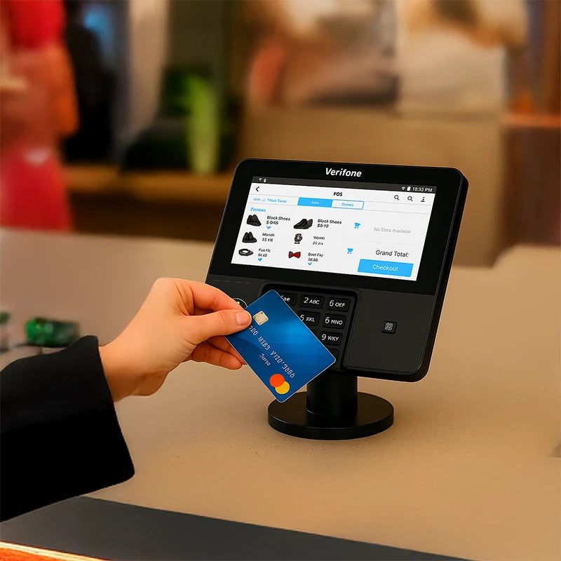 POS Swivel Stands from AgozTech Now Available for Clover Mini, Verifone, and PAX Payment Terminals