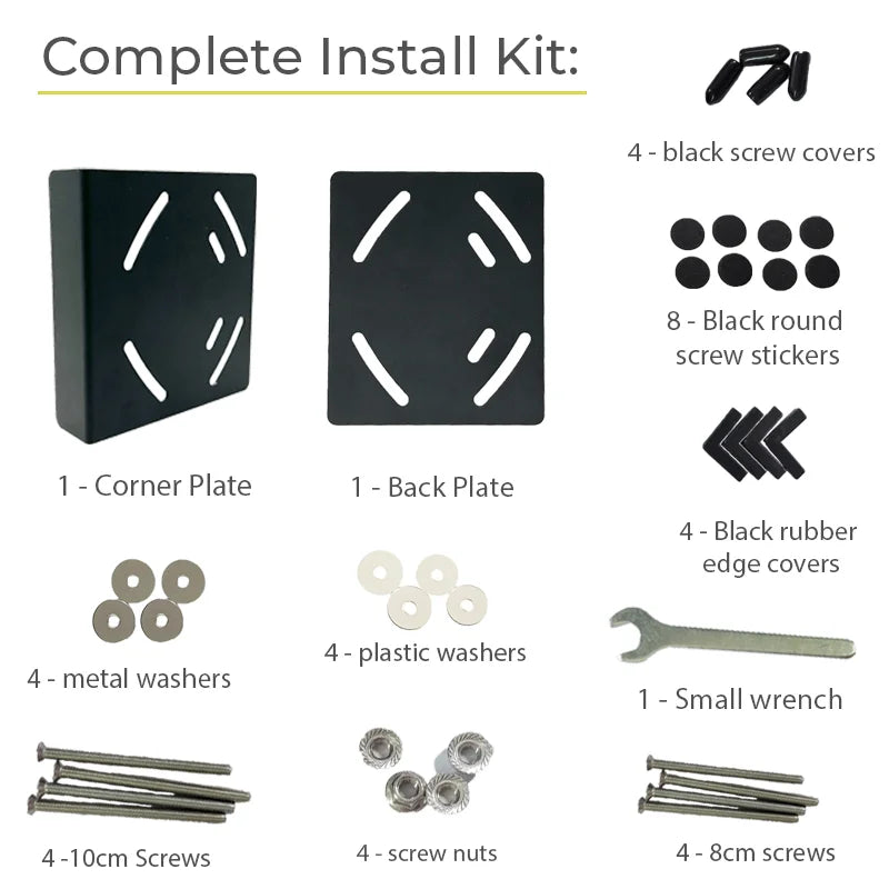 Versatile Mounting & Easy Installation