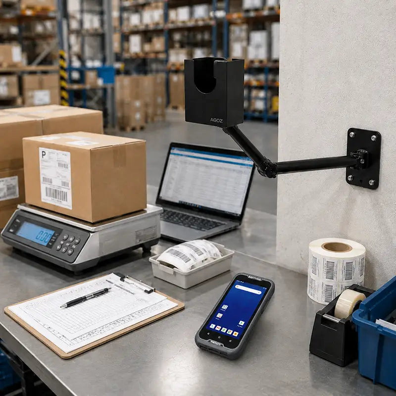 Ajustement et Fonction pour Support de Scanner à Bras Oscillant Datalogic