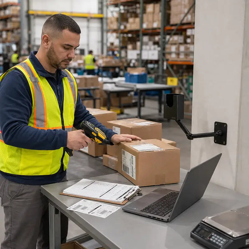 Construisez des stations de scan Datalogic pour les zones de travail à haut volume