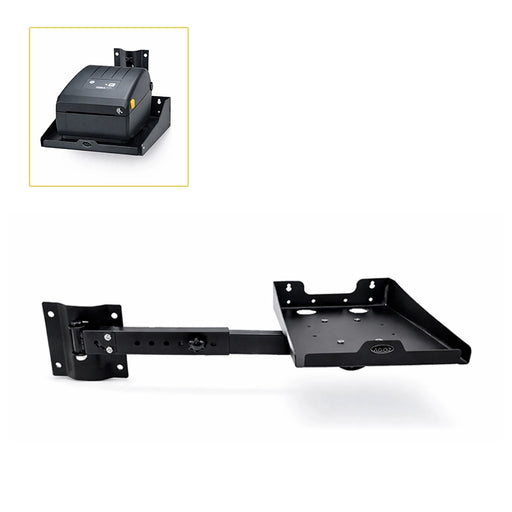 Zebra GK420T Industrial Wall Mounted Printer Shelf with Swing Arm