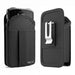 AgozTech black belt clip holster case for Zebra TC73 mobile computer, front and back view
