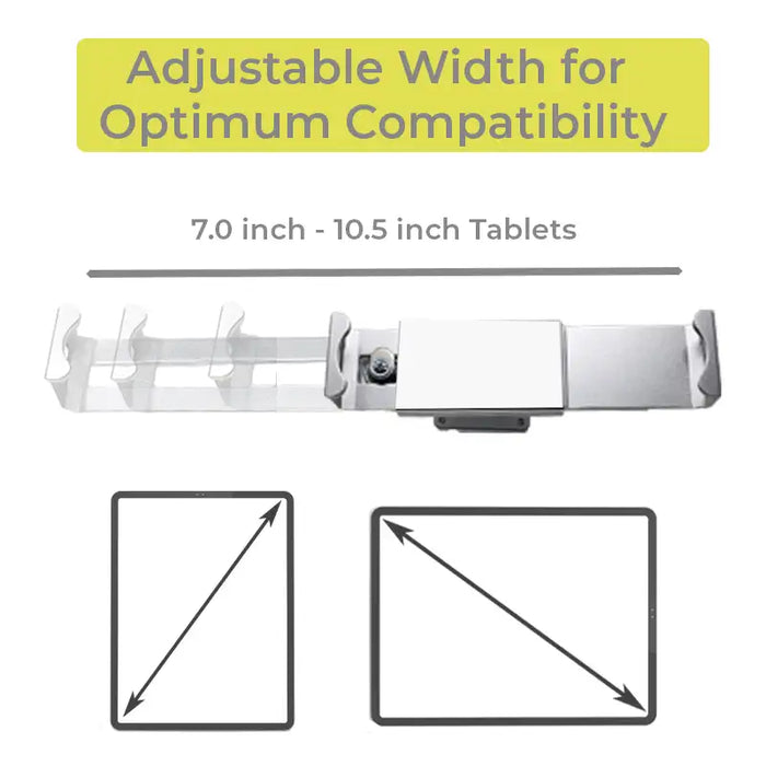 Heavy-Duty POS Holder Tablet Stand for iPad Pro 11" - High-Profile