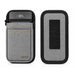 Gray aAdyen POS handheld bag with a visible brand logo on a white background