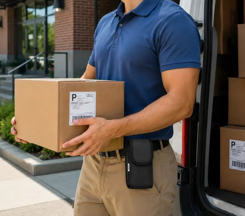 Standardiser le port de la ceinture robuste pour l'utilisation du scanner Honeywell