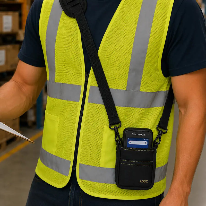 Prise en charge du port à l'épaule Datalogic sur de plus grandes zones de travail