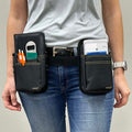 Ceinture de taille à double poche pour PAX terminal de point de vente portable