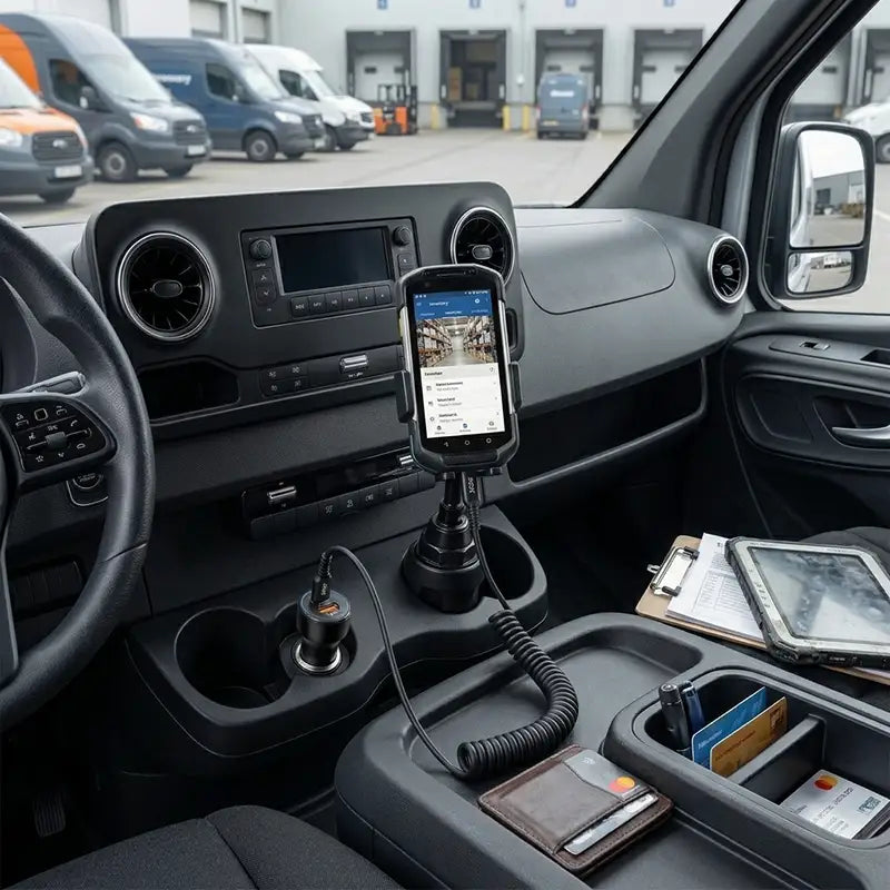 Ajustement et Fonction pour le Chargeur de Véhicule Scanner Newland