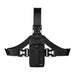 Front view of Chest Harness Holster for Newland Handheld Scanner with adjustable shoulder and chest straps