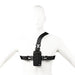 Chest Harness Holster for Newland Handheld Scanner displayed on a mannequin to show front body placement and strap fit