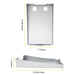 Floating Wall Shelf for Epson TM-T88 Receipt Printer