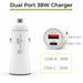 38W Fast Car Charger & USB-C Coiled Cable for Honeywell ScanPal EDA61K