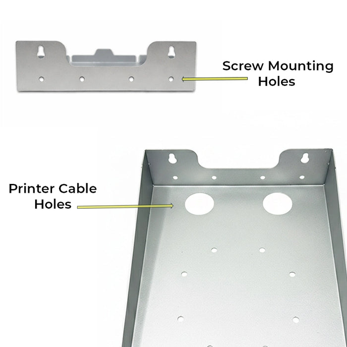 Floating Wall Shelf for Epson TM-T88 Receipt Printer