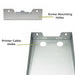 Floating Wall Shelf for Epson TM-T88 Receipt Printer