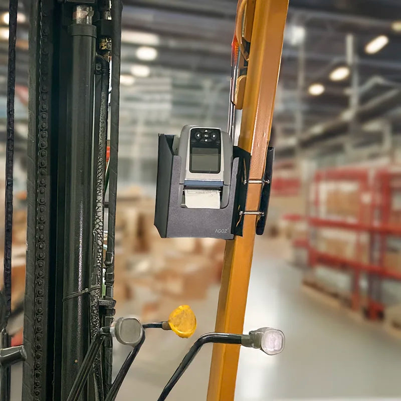 Metal Forklift Epson Printer Holder with Secure Mount