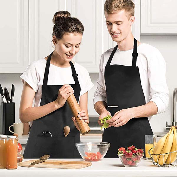 Durable Bib Adjustable Apron with 3 Pockets for Verifone Handheld POS