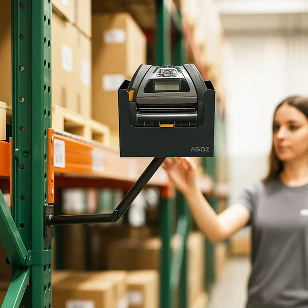 Supports réglables pour imprimantes portables