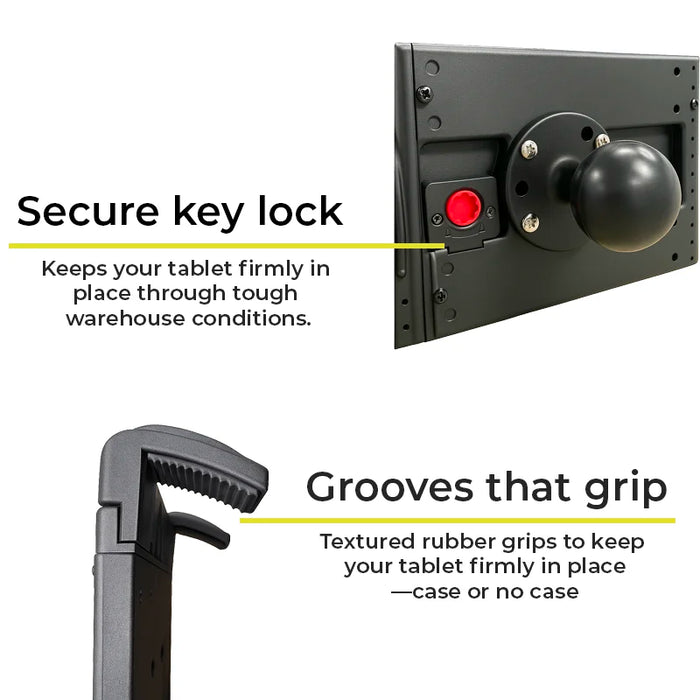 AGOZ Zebra ET401 Forklift Tablet Mount Holder