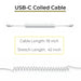 38W Fast Car Charger and USB-C Coiled Cable for Toast S1 Handheld POS