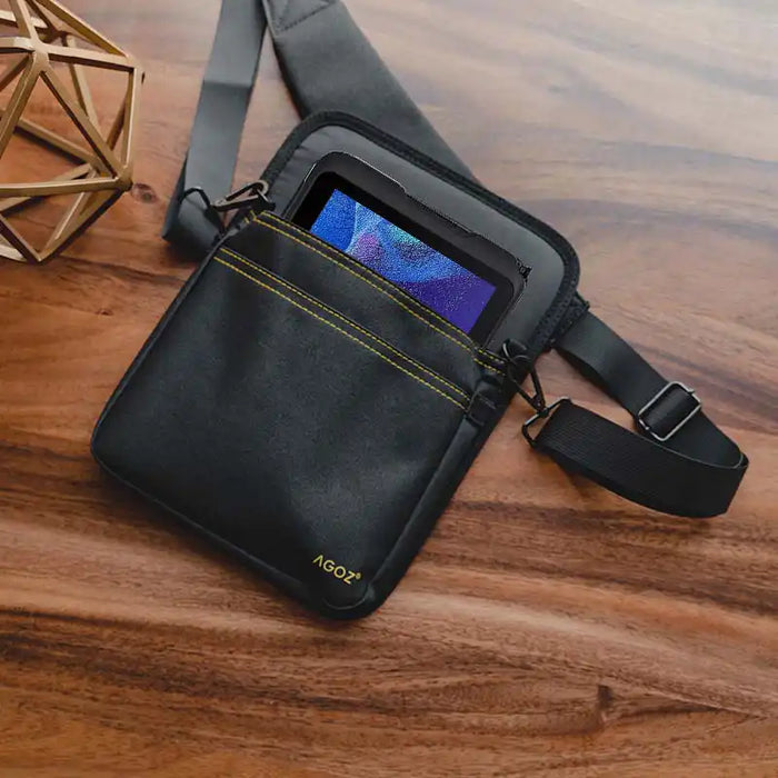 Durable Rhino T105 Tablet Carrying Case with Shoulder Strap
