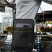 AgozTech Sunmi POS tablet carrying case worn crossbody for hands-free access