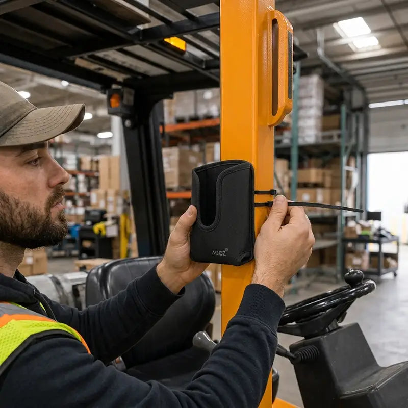 Ajustement et fonctionnalité pour support de chariot élévateur du scanner à gâchette Datalogic